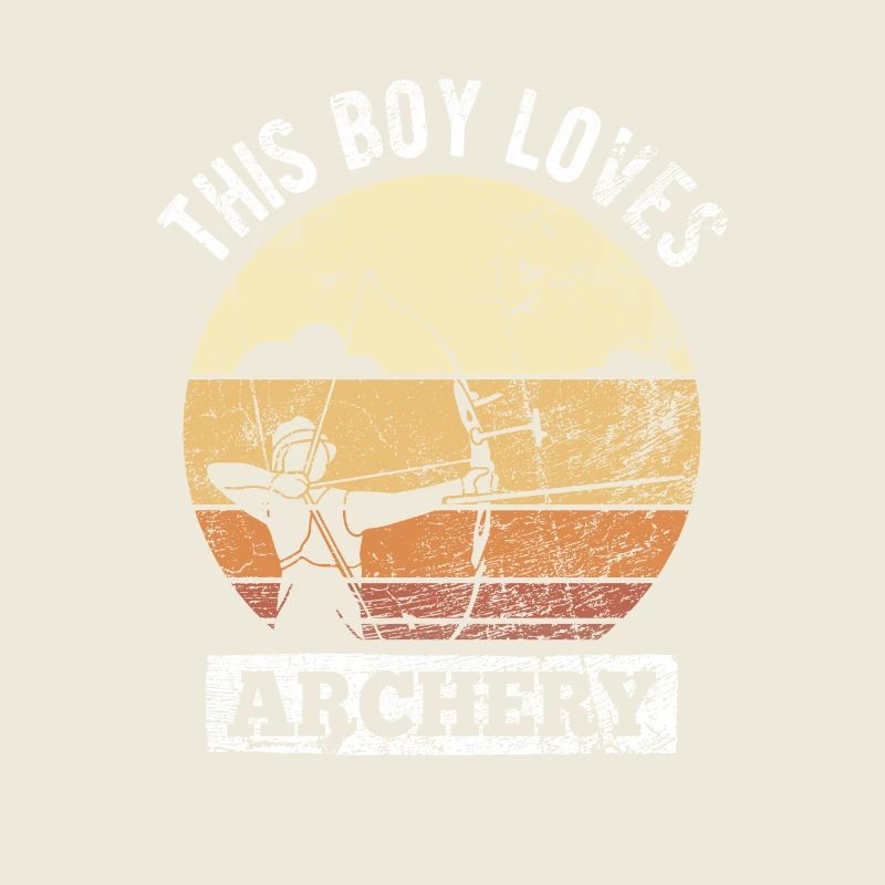 Retro archer archery bow