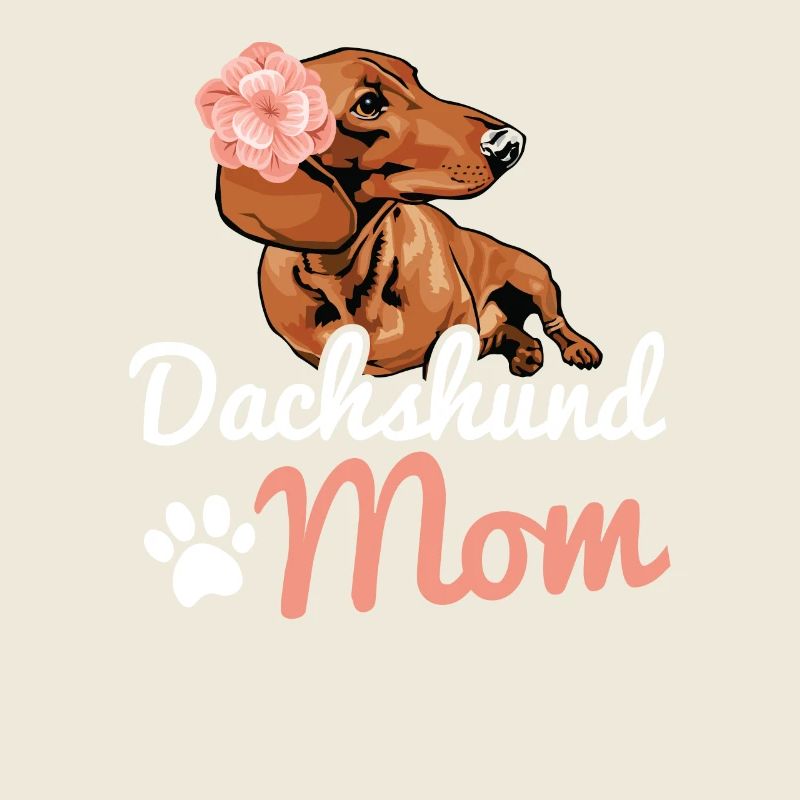 Dachshund Mom Hund Geschenkidee Dackel