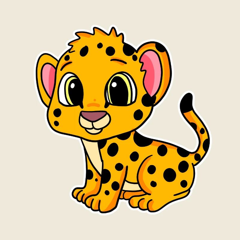 Bébé guépard