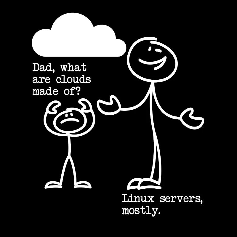 De quoi sont faits les nuages? Serveurs Linux principalement!