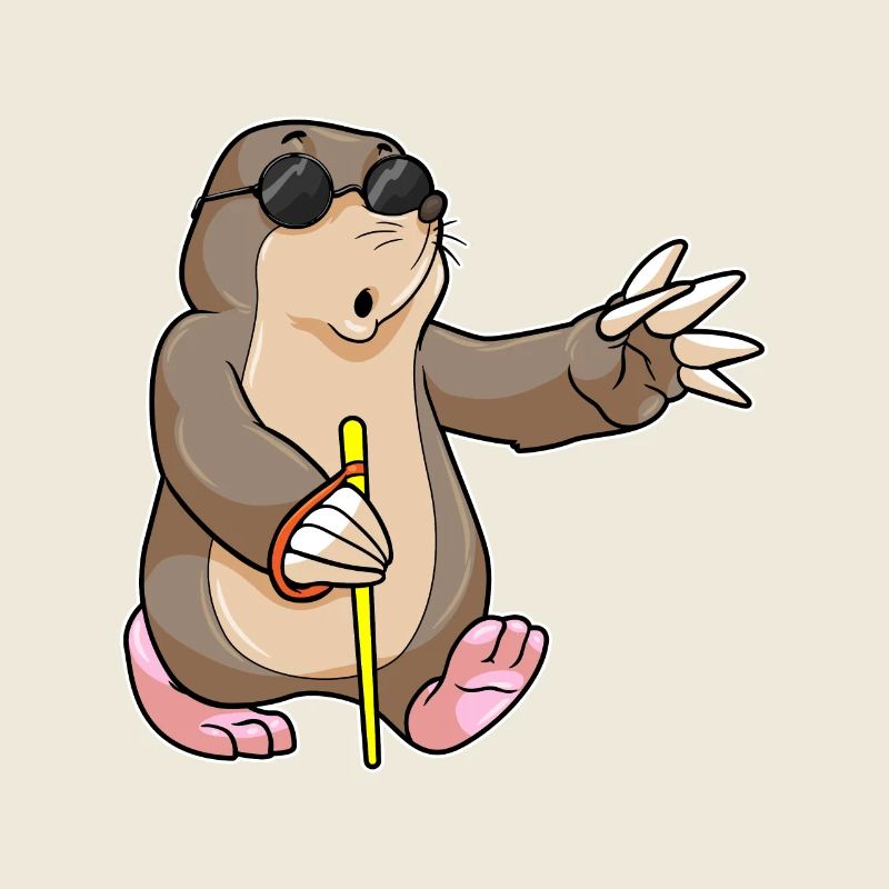 Mole Blind Funny