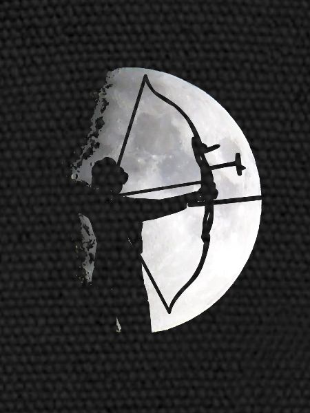 Mond Bogenschütze