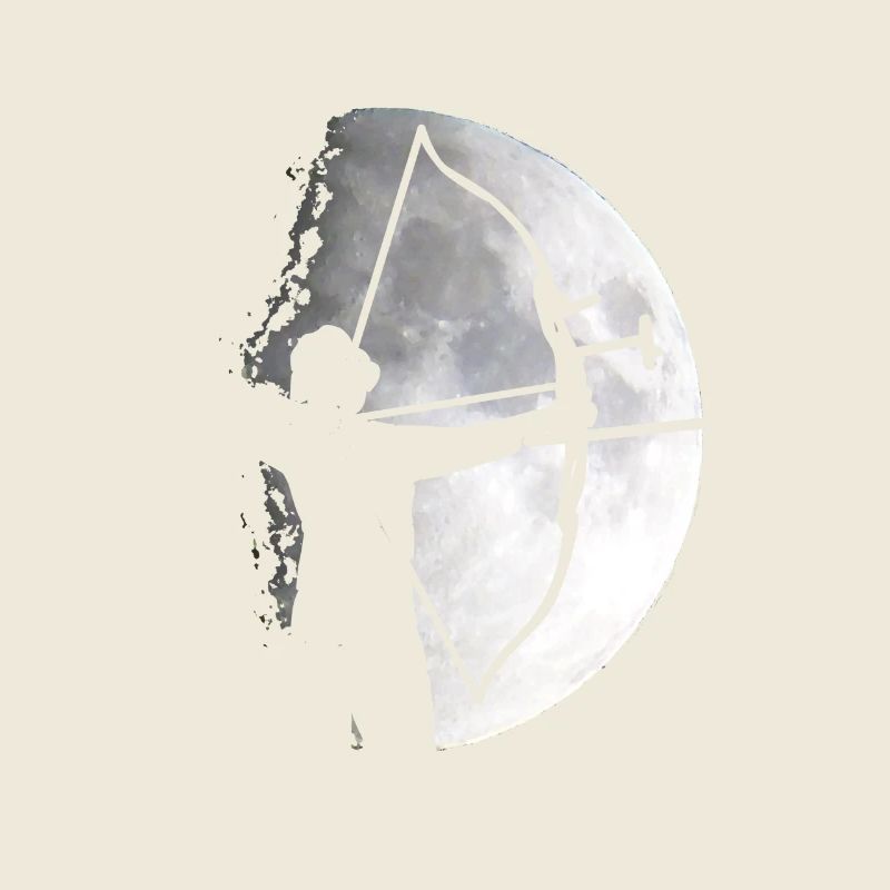 Mond Bogenschütze