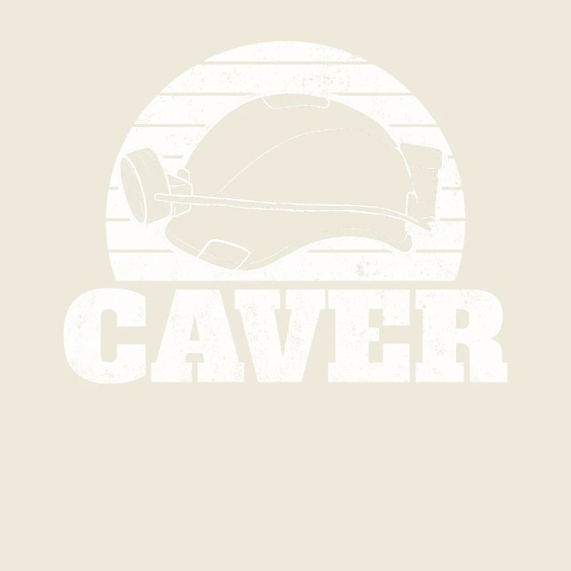 Speleologist Caving
