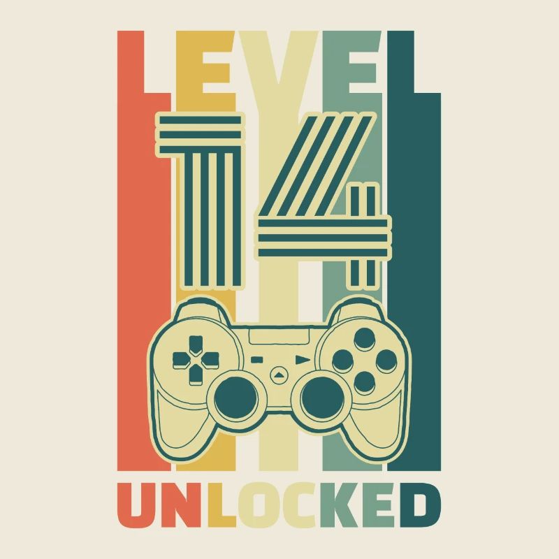 Cadeau de jeu du 14e anniversaire débloqué de niveau 14