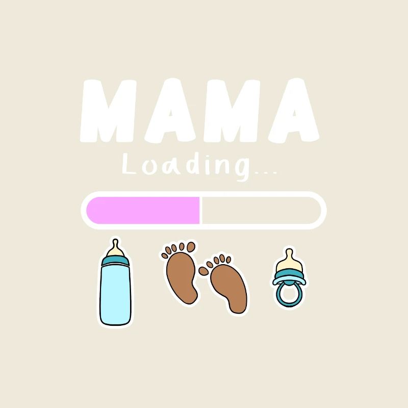 werdende Mutter - Mama wird geladen