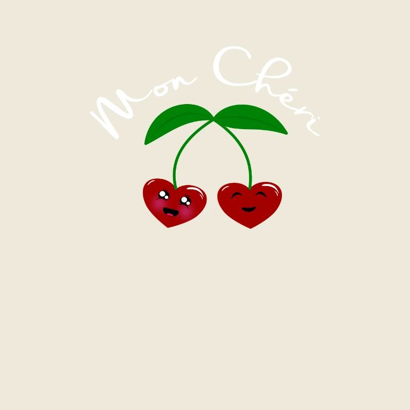 Mon Chéri Verliebte Kirschen Liebe Herz Romantik