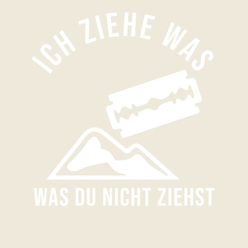 Kokain Drogen Spruch lustig