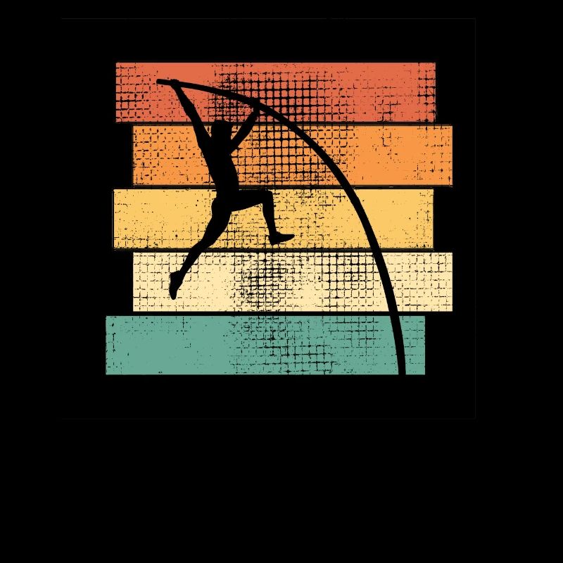 Pole Vaulting Pole Vault Retro