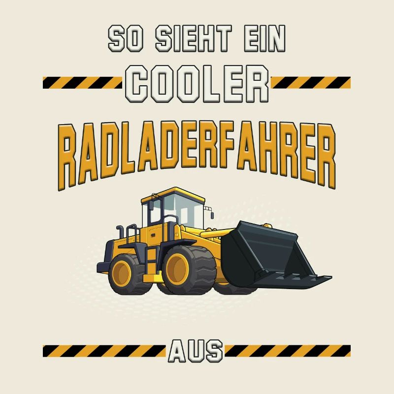 Radladerfahrer, Radlader, Baumaschine