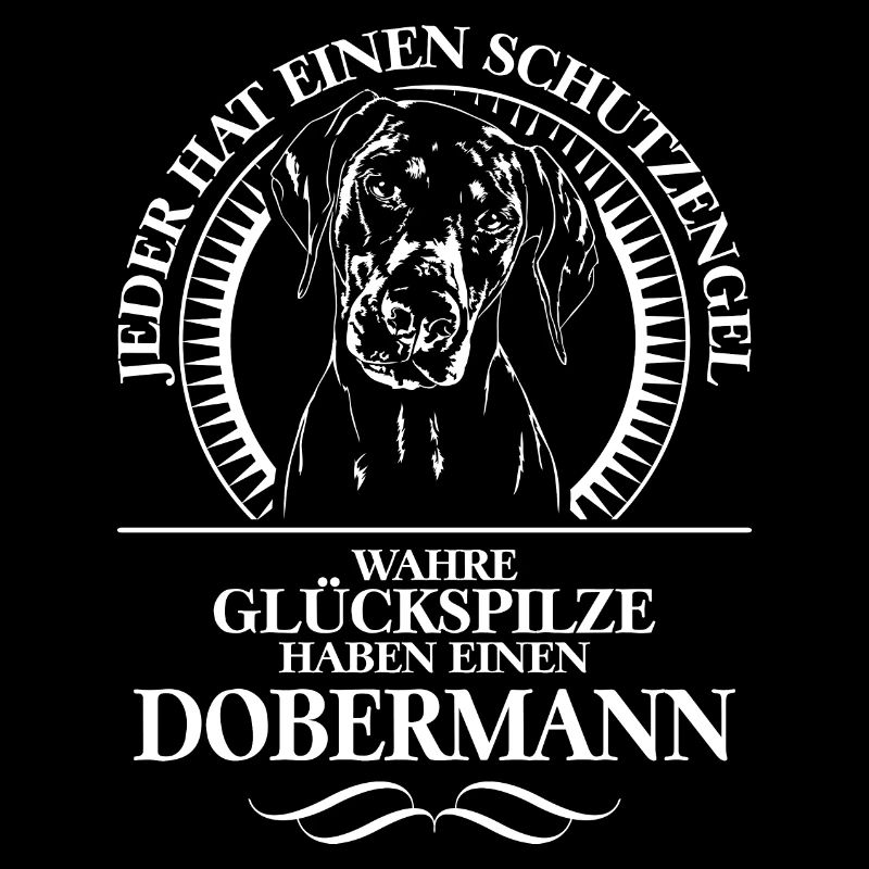 DOBERMANN Schutzengel Hundespruch Hunde WILSIGNS