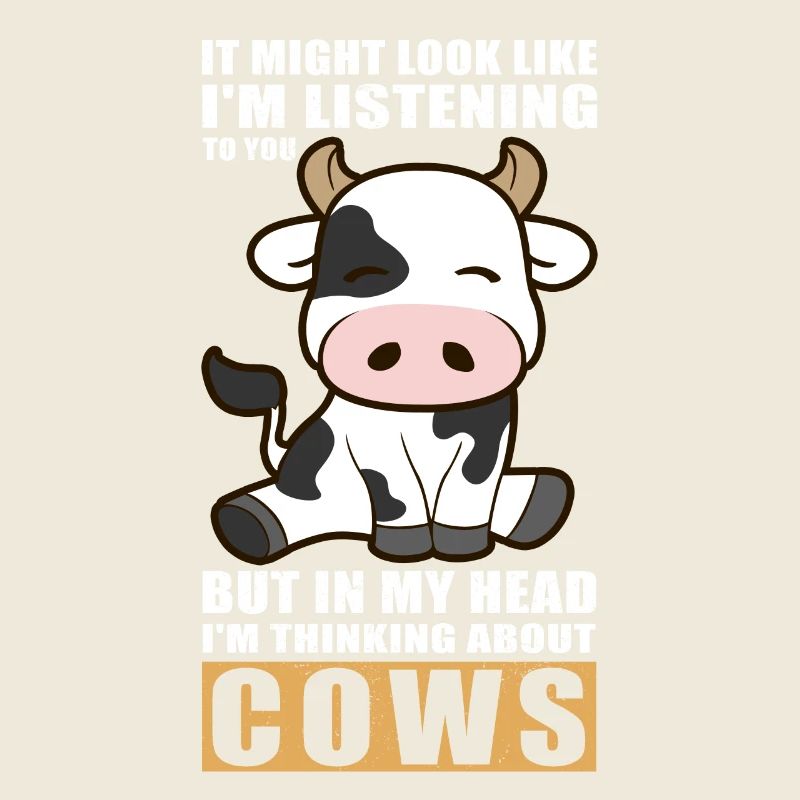 Kühe Kuh Kuhmuster Rinder Kuhliebhaber Geschenk