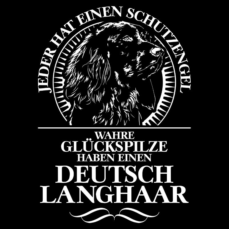 DEUTSCH LANGHAAR Schutzengel Hundespruch WILSIGNS