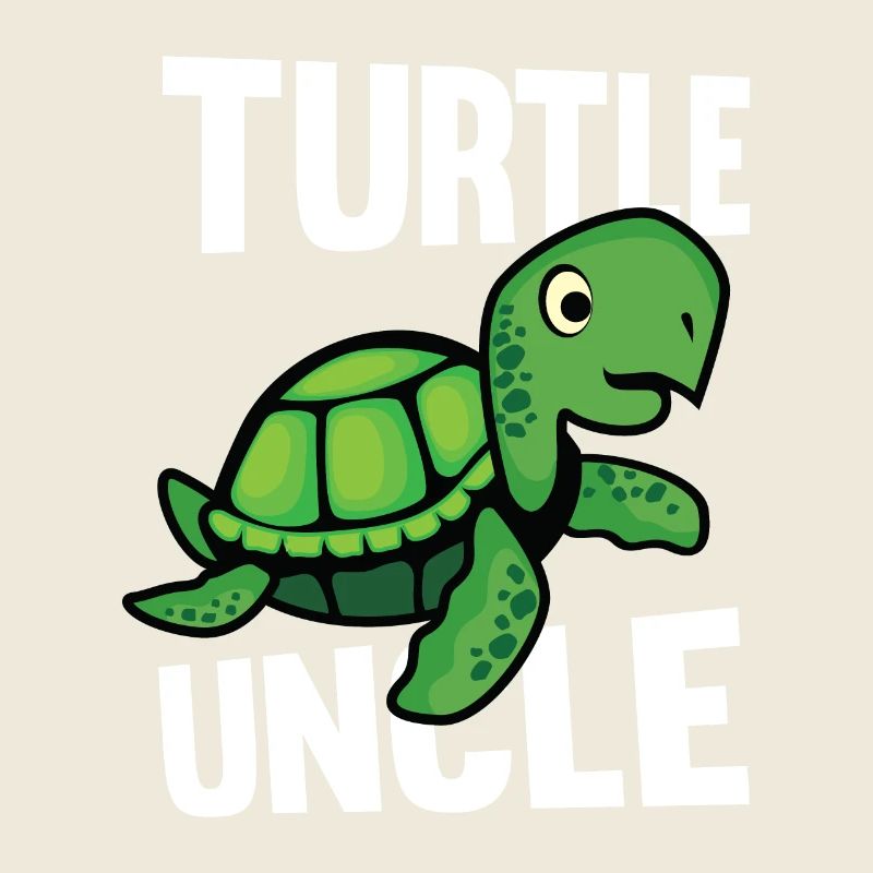 Schildkröte Baby Onkel Turtle Spruch Geschenk