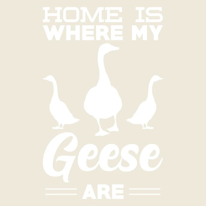 Goose saying home