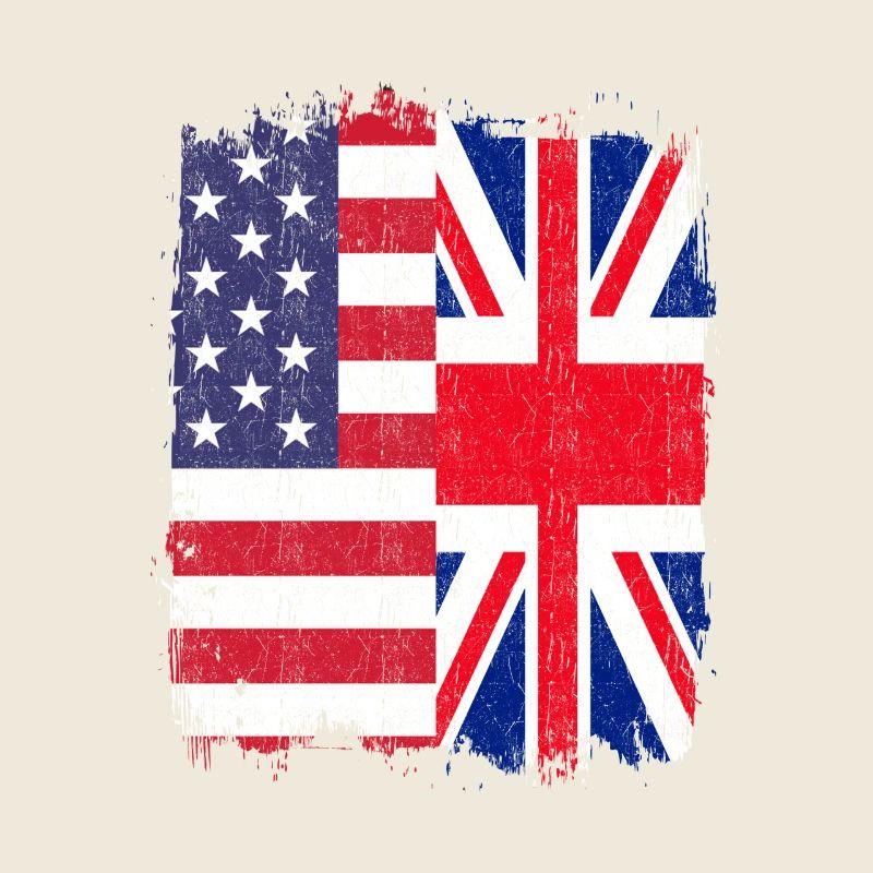 ROYAUME-UNI ÉTATS-UNIS Drapeau