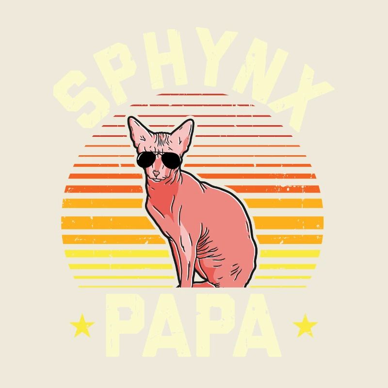 Sphynx papa Sphynx chat cadeau de chat