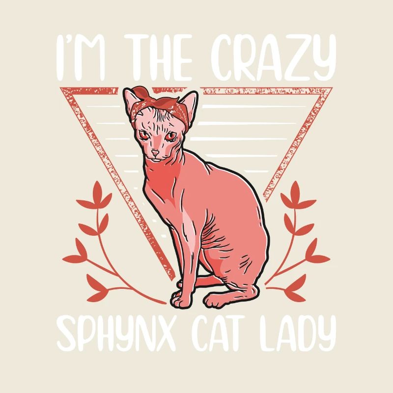 Sphynx Katze Sphinx Katzenbesitzerin Geschenk