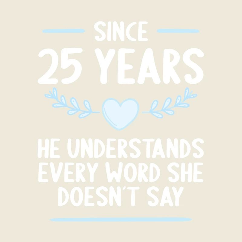 25 years married 25th wedding anniversary