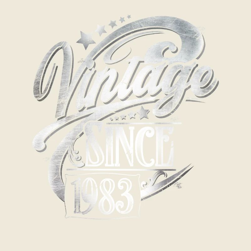 1983 Millésime anniversaire année de construction Vintage
