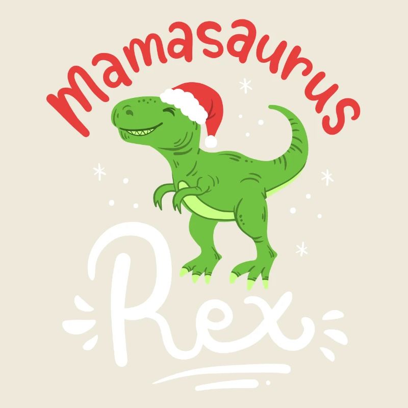 Weihnachten Mama Saurus
