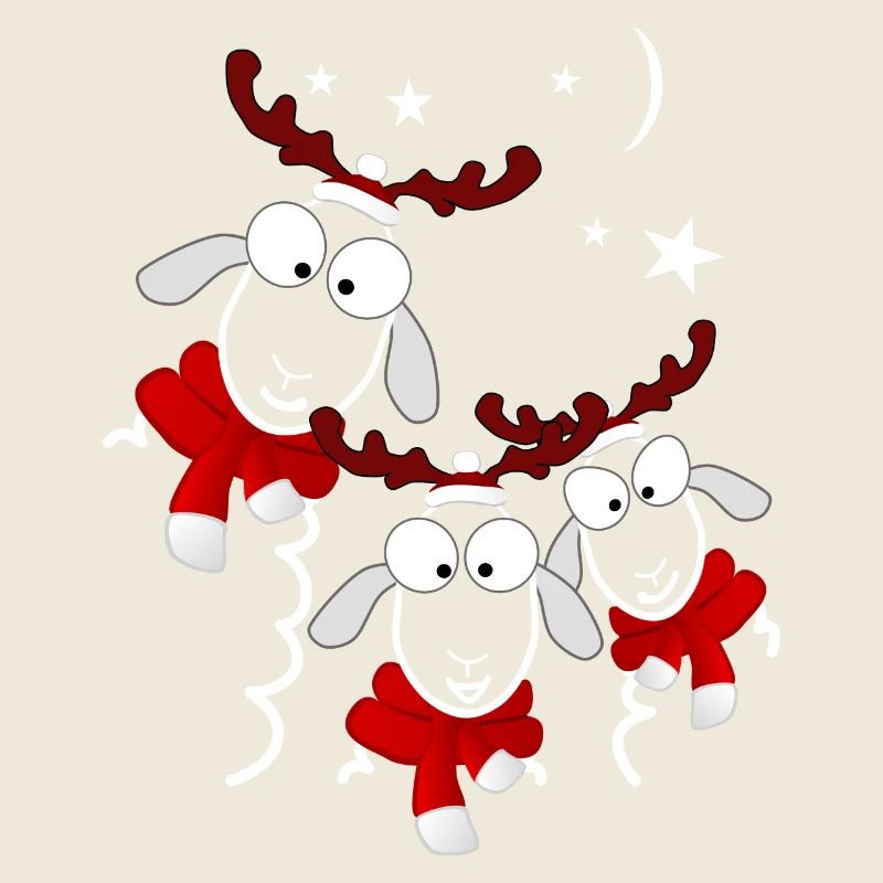 Rennes de Noël
