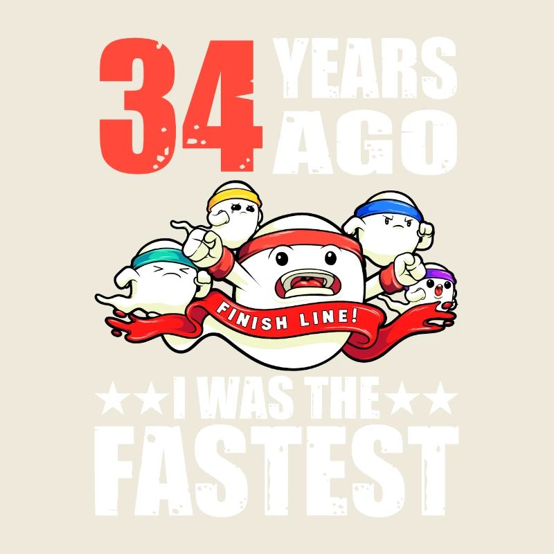 Il y a 34 ans, j’étais le spermatozoïde le plus rapide à