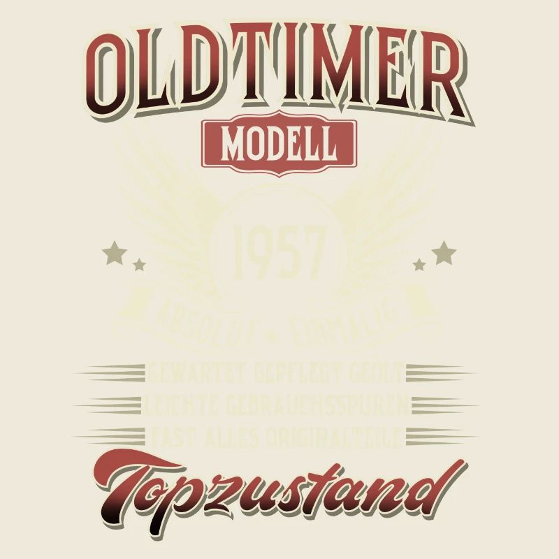1957 Geboren Geburtstag Oldtimer