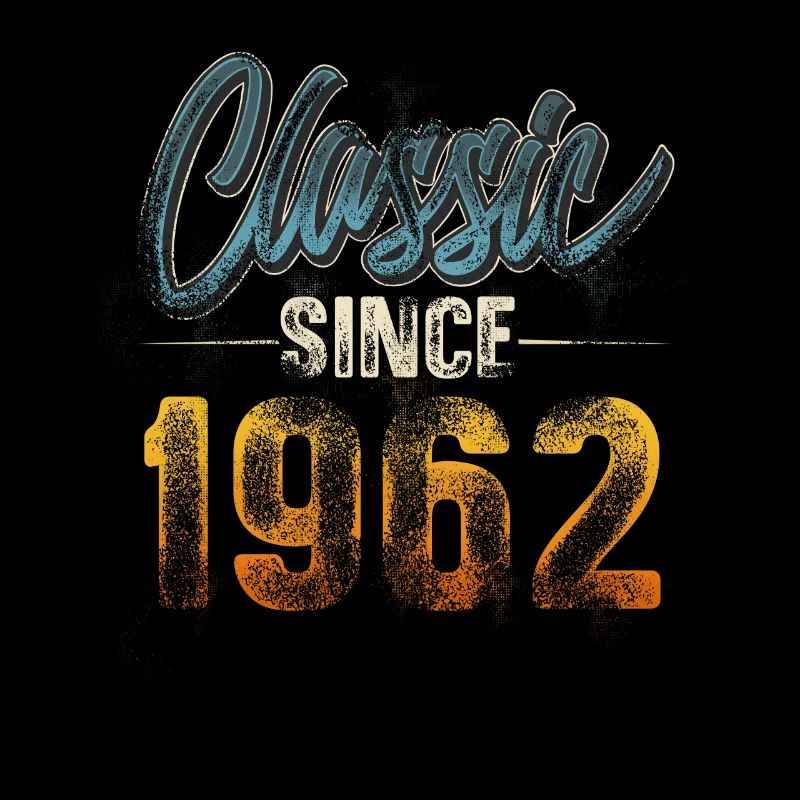 1962 Année de naissance Anniversaire Année de construction Millésime