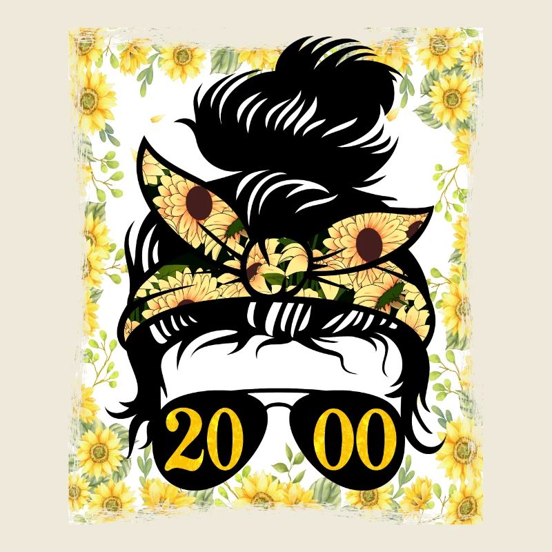 Tournesol Maman Née 2000 Anniversaire