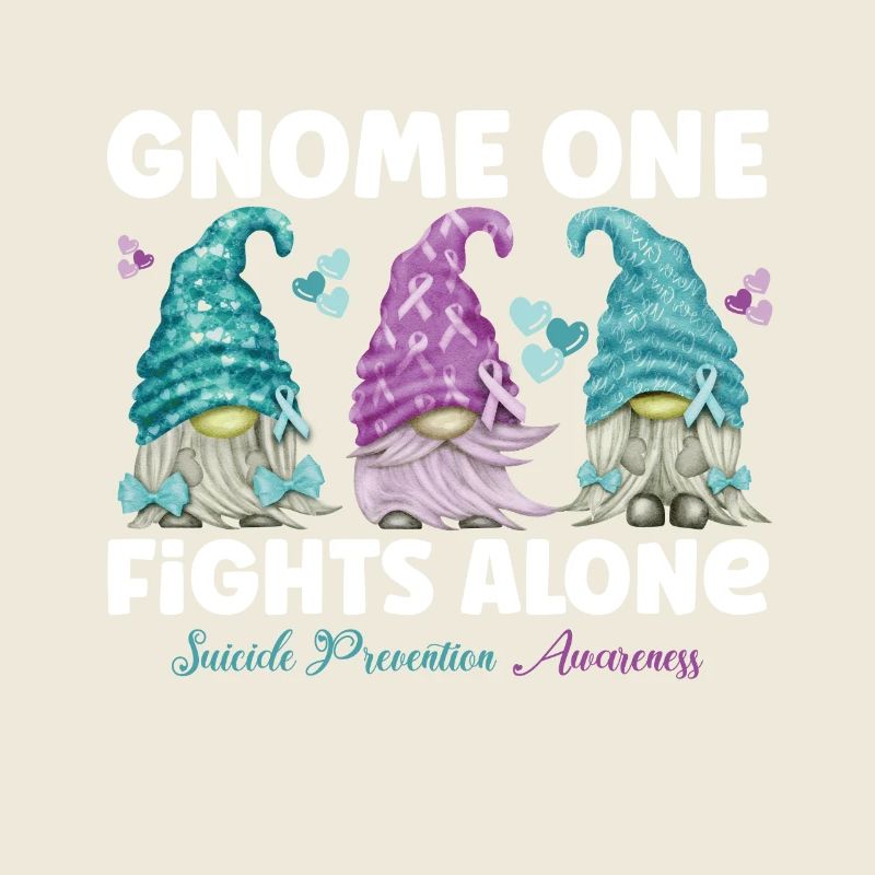 Gnome One Fights Suicide Prevention