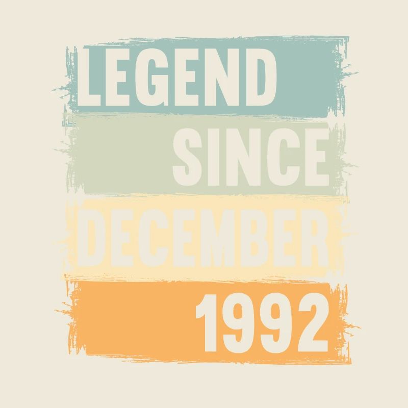 Né en décembre 1992 30 ans 30s 30e anniversaire