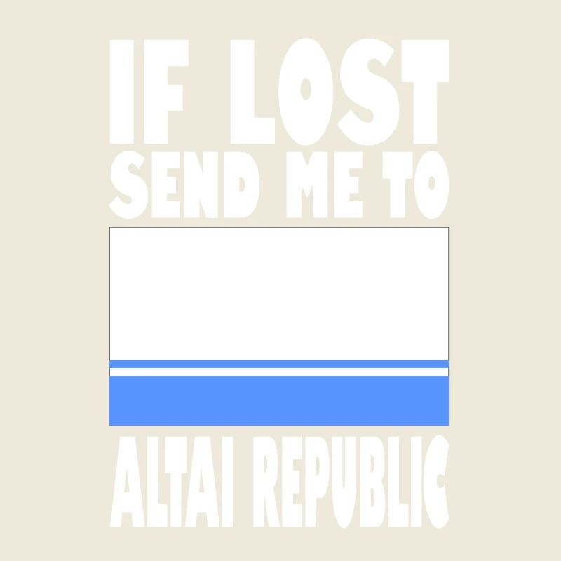 Altai Republic Flag Saying
