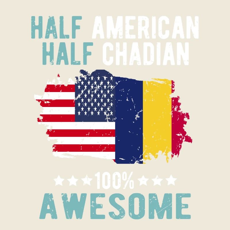 Moitié américain moitié tchadien