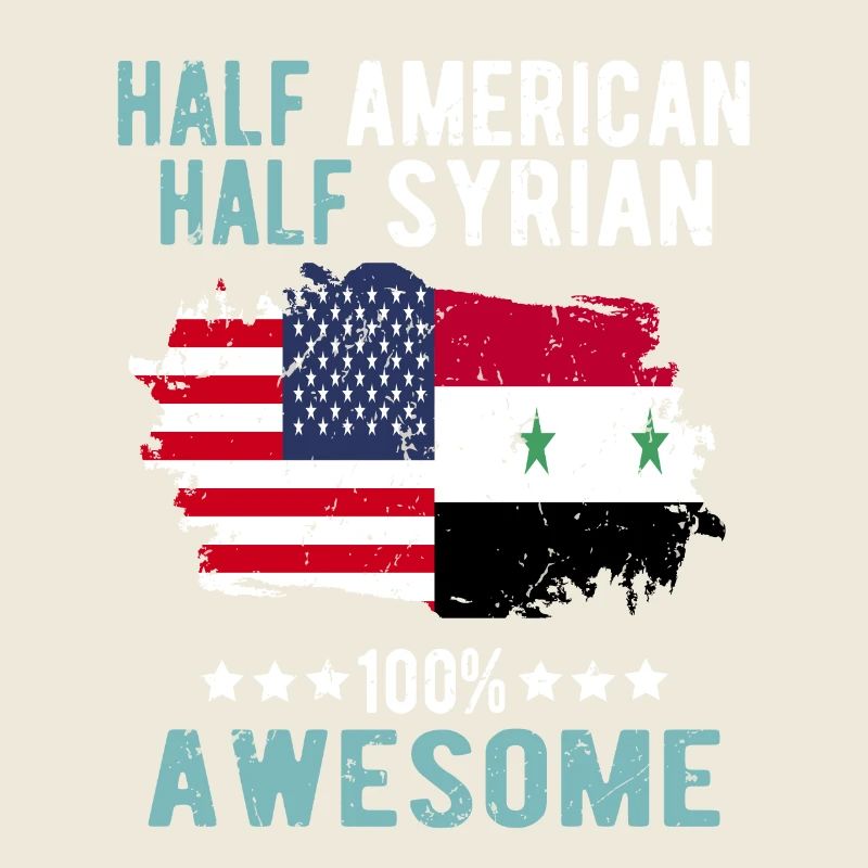Mi-Américain, mi-Syrien