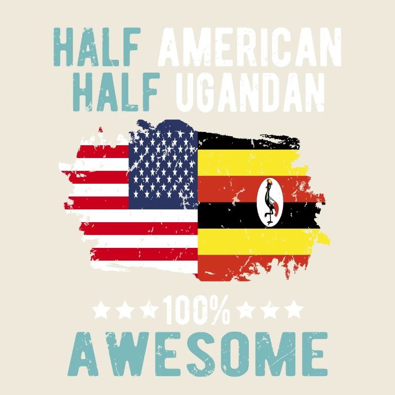 Half American Half Ugandan