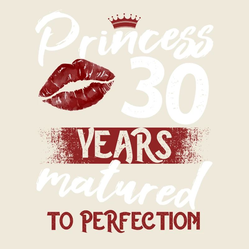 Fille de 30 ans 30 bday Princesse 30 anniversaire