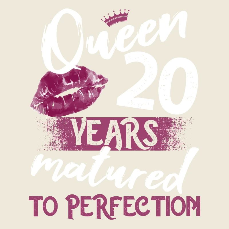 Fille de 20 ans 20 bday Queen 20 anniversaire