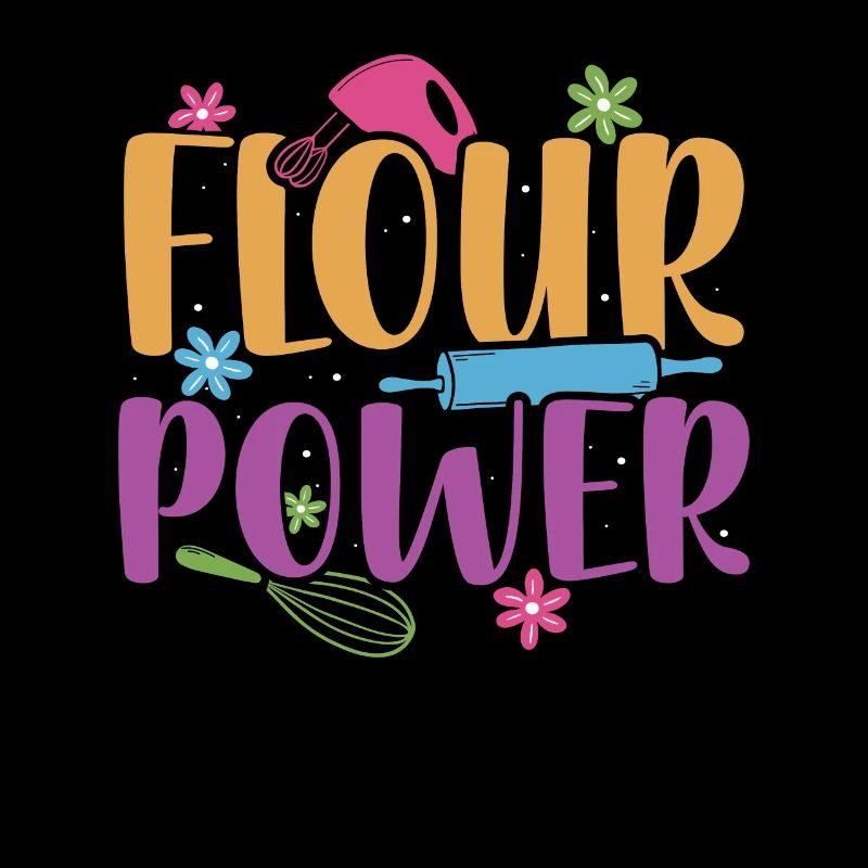 Flour Power | Baker Shirt | Bake Tshirt |