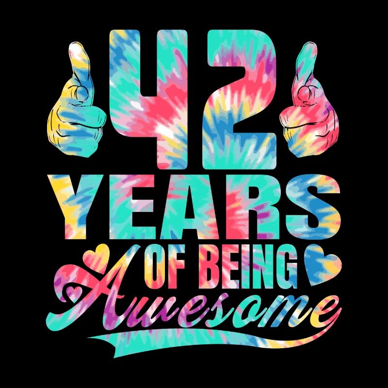 42e anniversaire ou anniversaire 42 ans d’existence