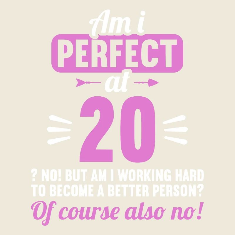 Suis-je parfait à 20 ans 20 ans