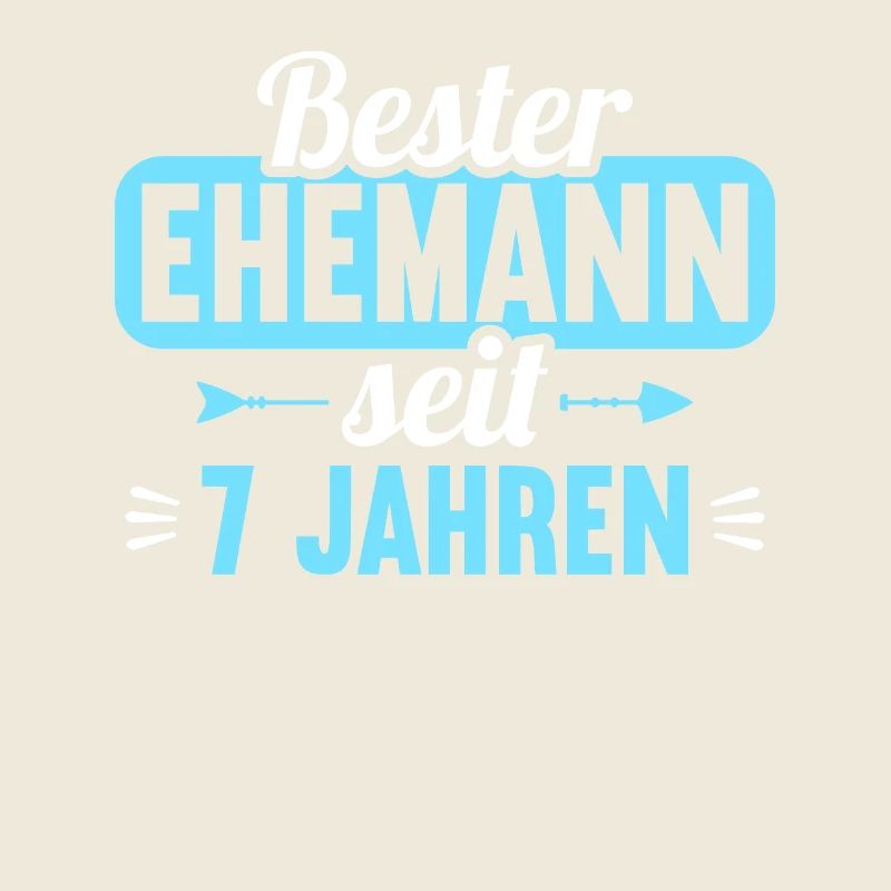 Beste Ehefrau Bester Ehemann seit 7 Jahren