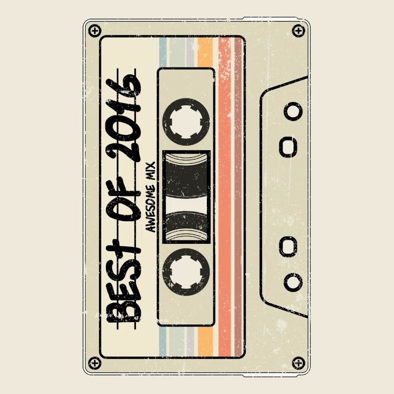 Le meilleur de la cassette retro tape 2016