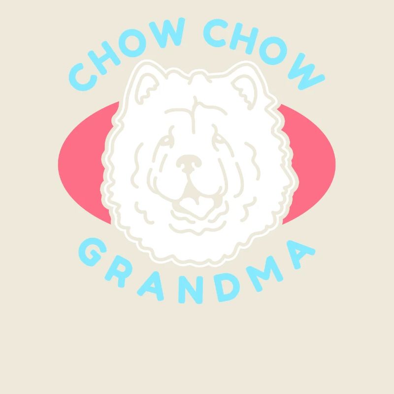 Chow Chow Grand-mère Chien Propriétaire de chien Cadeau