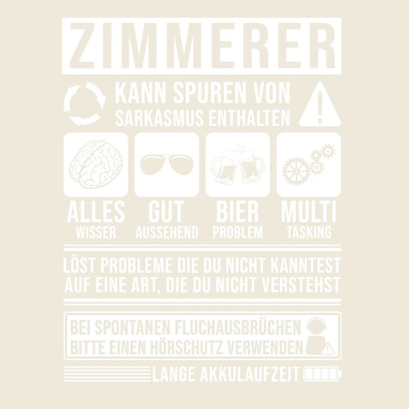 Zimmerer Spruch lustig