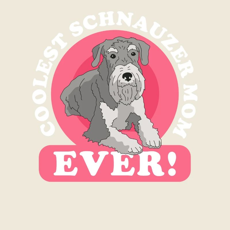 Schnauzer Maman | Cadeau de propriétaire de chien de chien