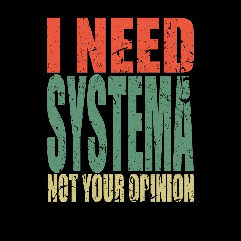 Systema Spruch lustig