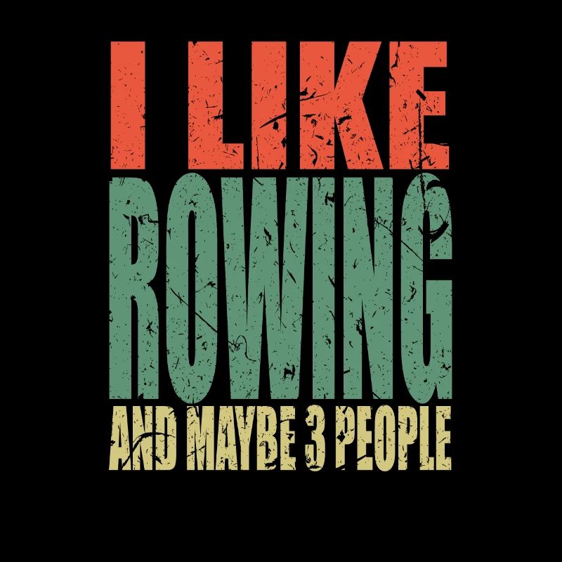 Aviron en disant drôle