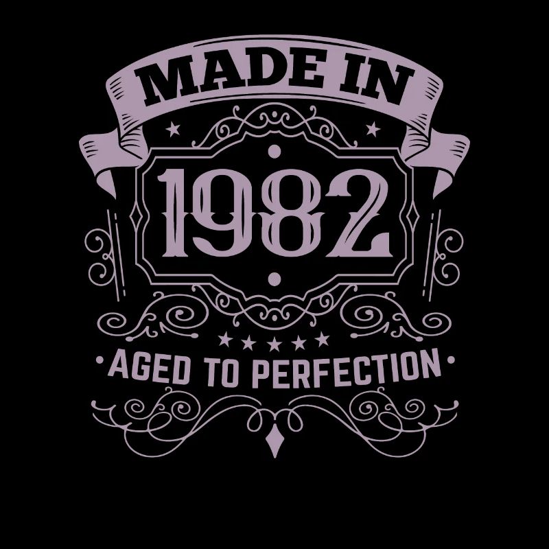 Made in 1982 Birthday Vintage