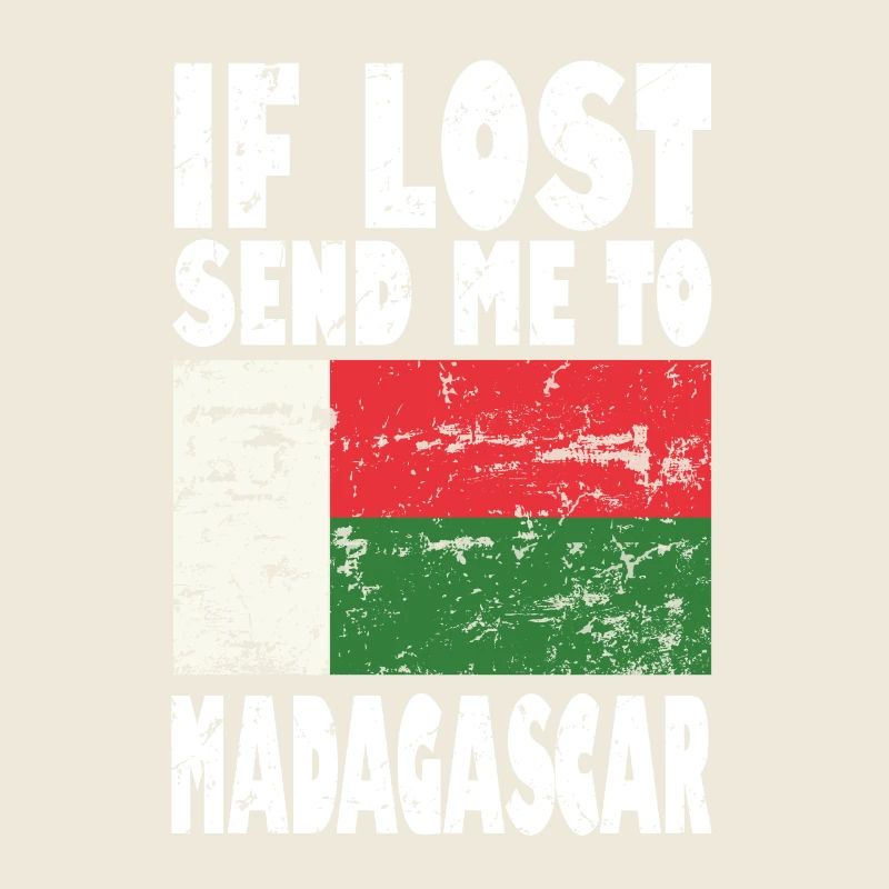 Madagaskar Flagge Spruch